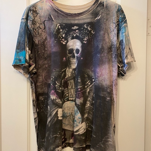 Vintage Affliction Royalty T-Shirt - Picture 1 of 6